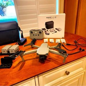 DJI MAVIC AIR 2 DRONE INCLUDES “FLY MORE COMBO”